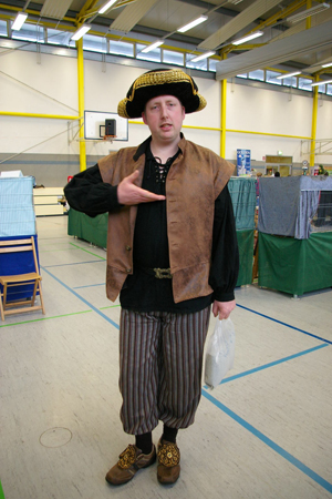 Carsten als Pirat